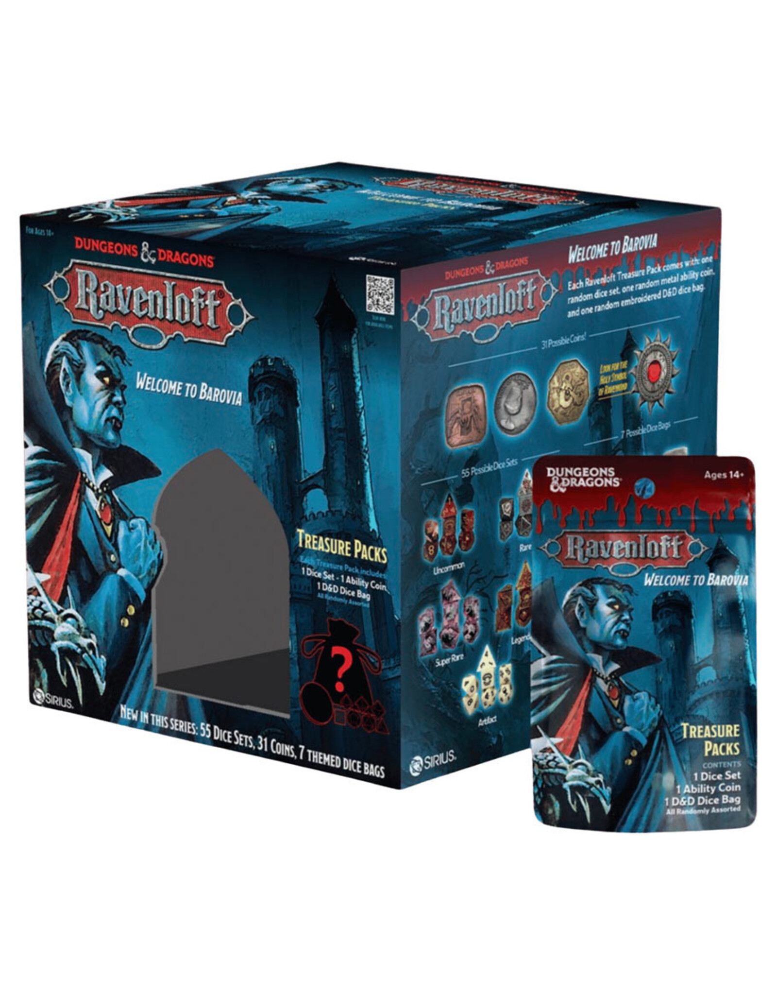 Sirius Dice D&D: Castle Ravenloft Treasure Pack