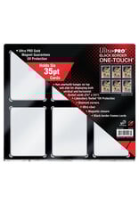 Ultra Pro One-Touch: 35PT 6-Card Black Border