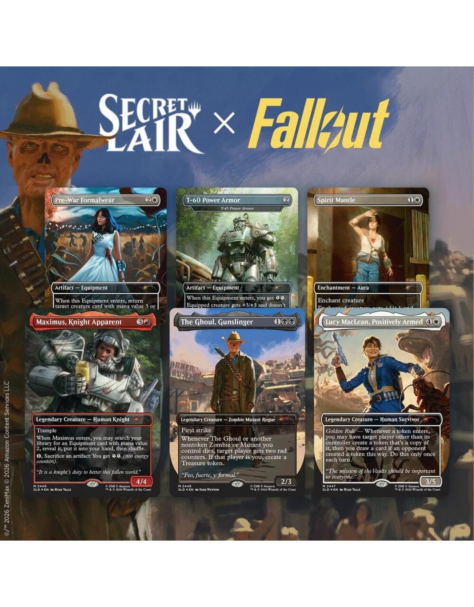 Magic Magic The Gathering: Sld Secret Lair Drop: Fallout: Beyond Vault 33 (Nonfoil)