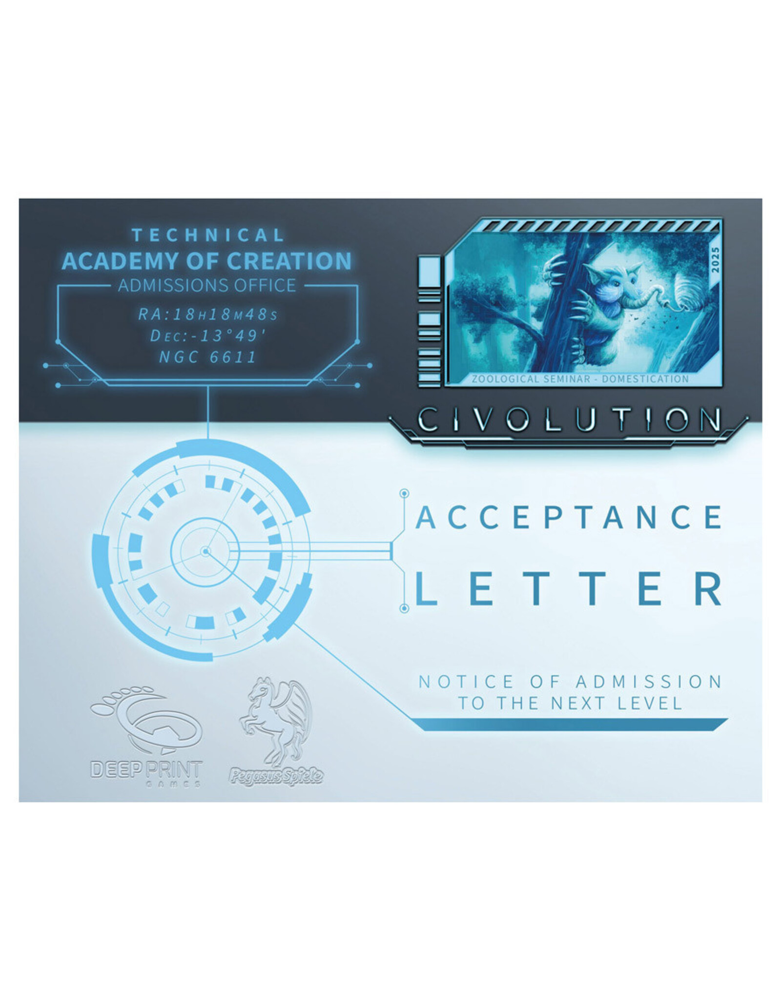 Pegasus Spiele Civolution: Acceptance Letter Expansion