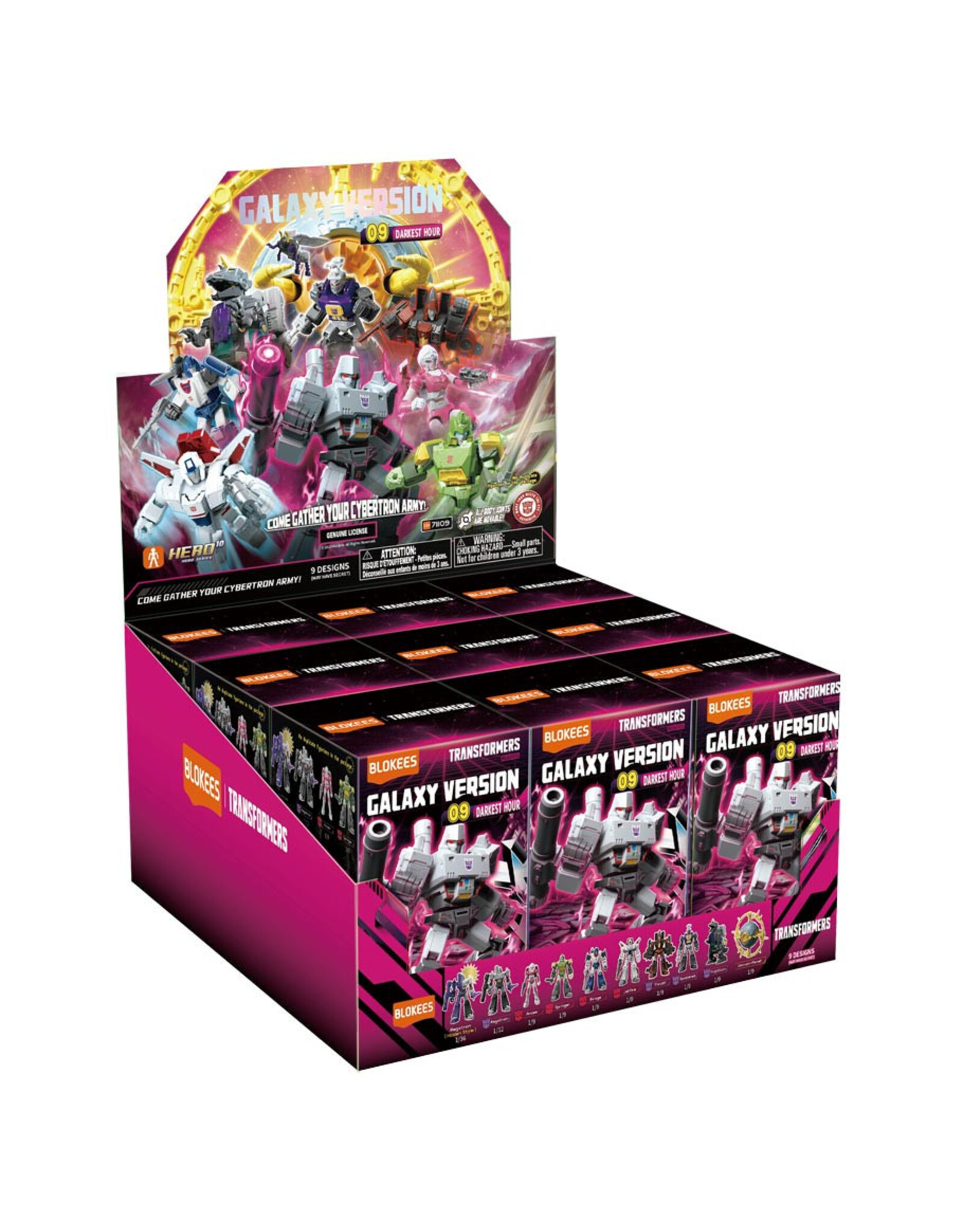 Blokees Blokees: "Transformers: Galaxy Version: 09 Darkest Hour