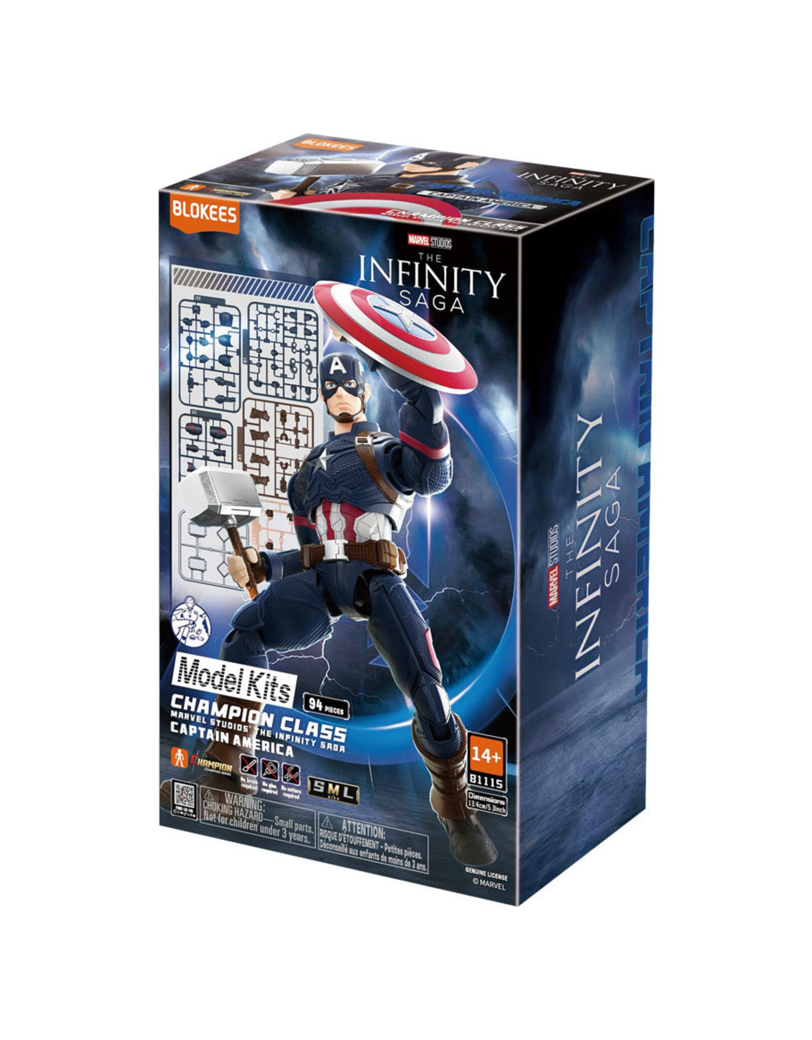 Blokees Blokees: Marvel: Infinity Saga Champion: Captain America