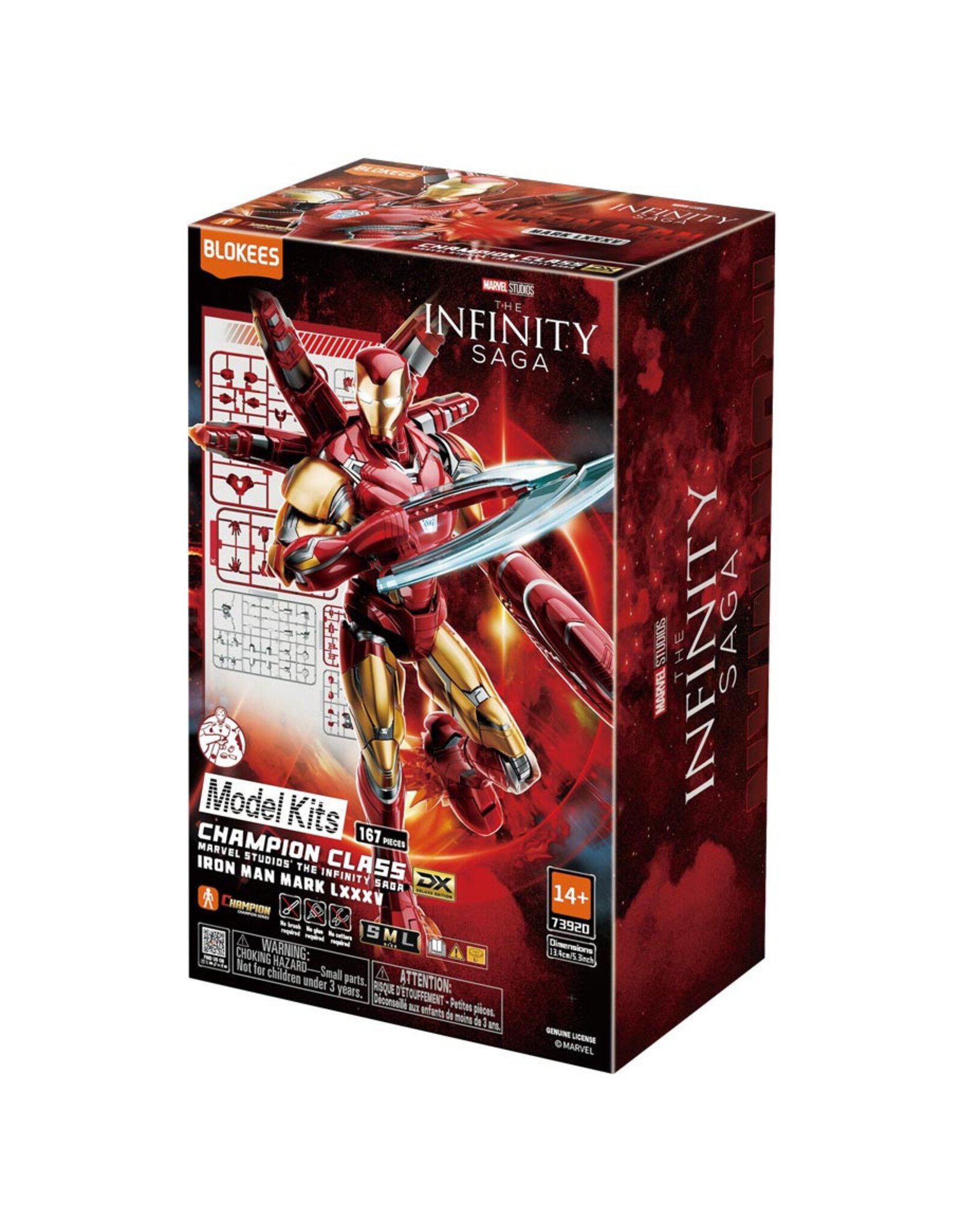 Blokees BLK: MVL: ISC: Iron Man MK85 DX