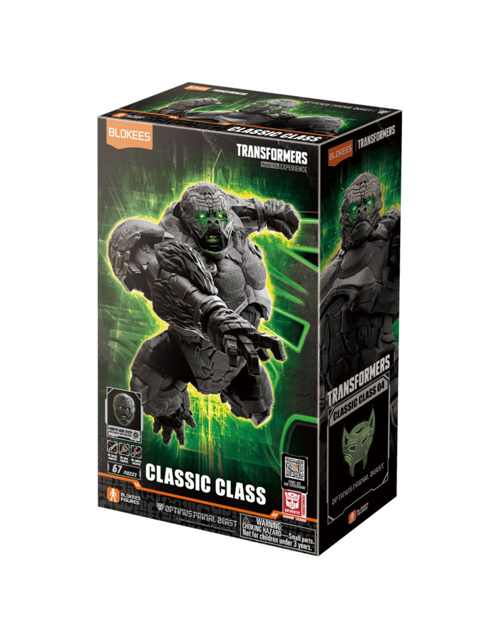 Blokees Blokees: Transformers: Classic Class: Optimus Primal Beast
