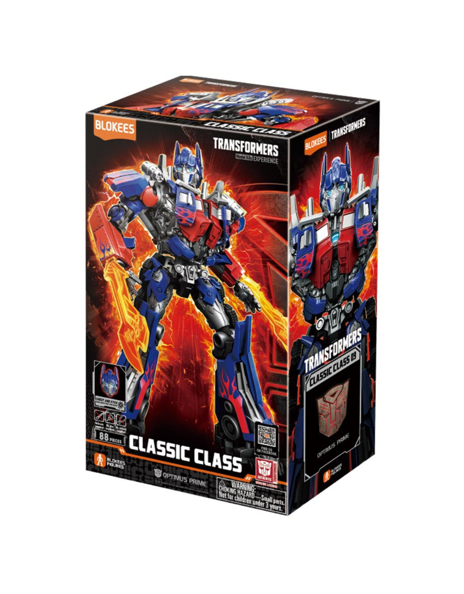Blokees Blokees: Transformers: Classic Class: Movie Version: Optimus Prime 2007