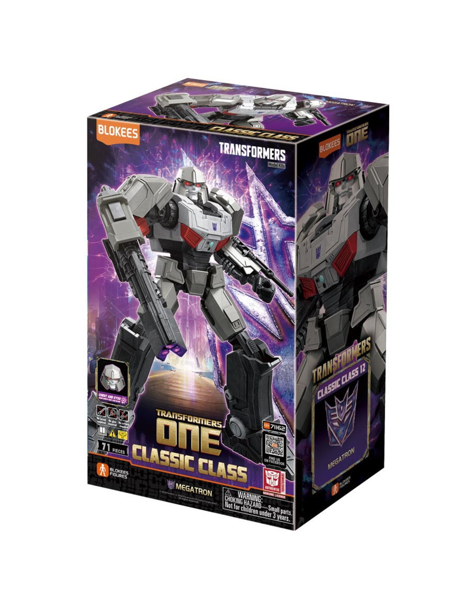 Blokees Blokees: Transformers: Classic Class: Transformers One Movie: Megatron