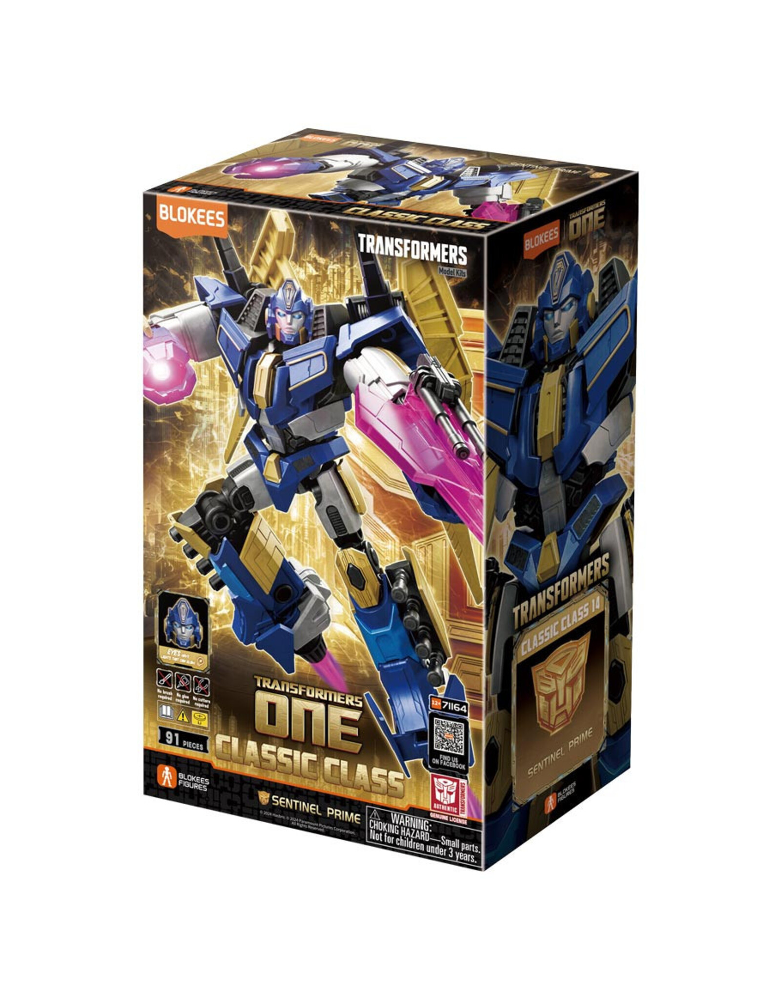 Blokees Blokees: Transformers: Classic Class: Transformers One Movie: Sentinel Prime