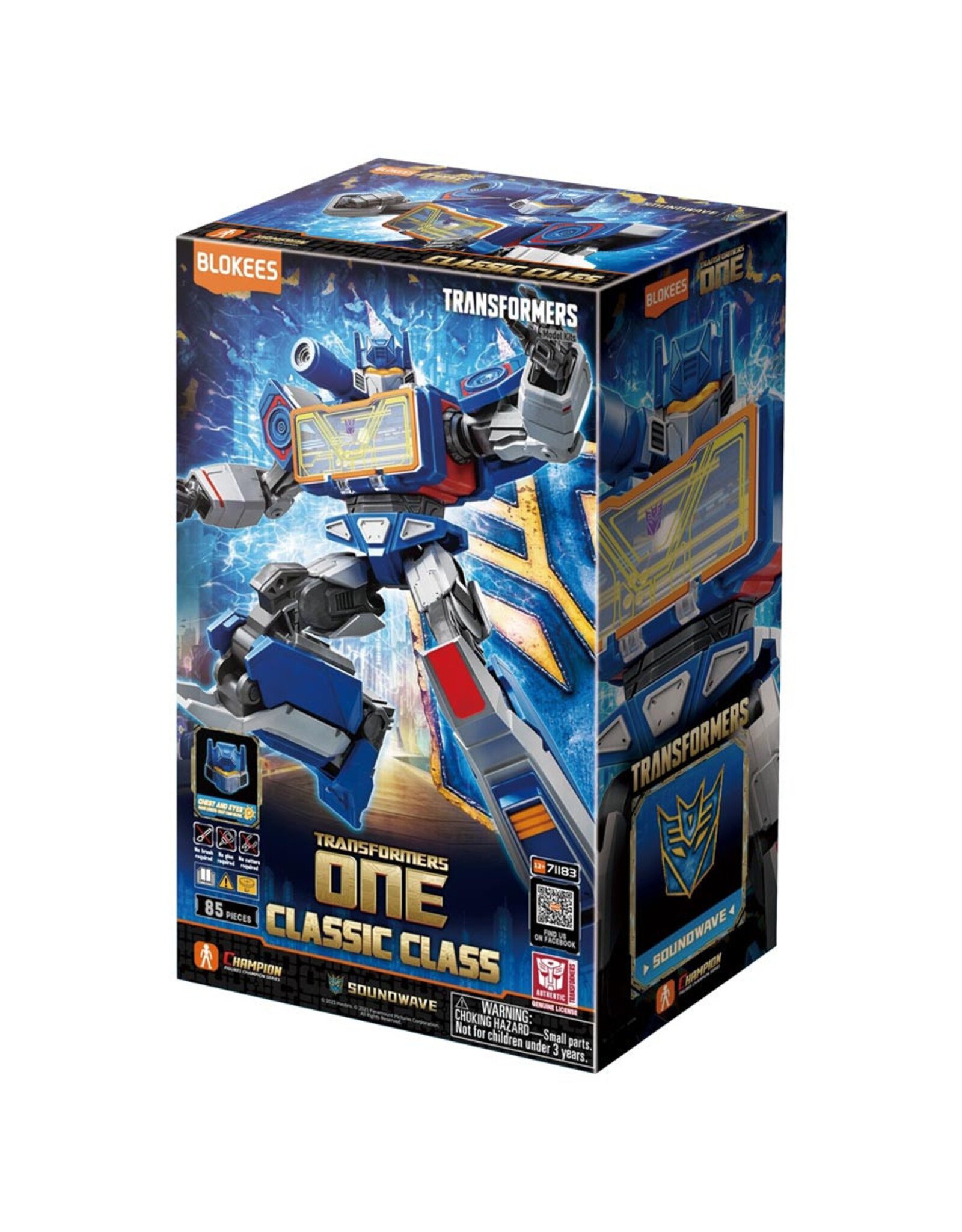 Blokees Blokees: Transformers: Classic Class: Soundwave