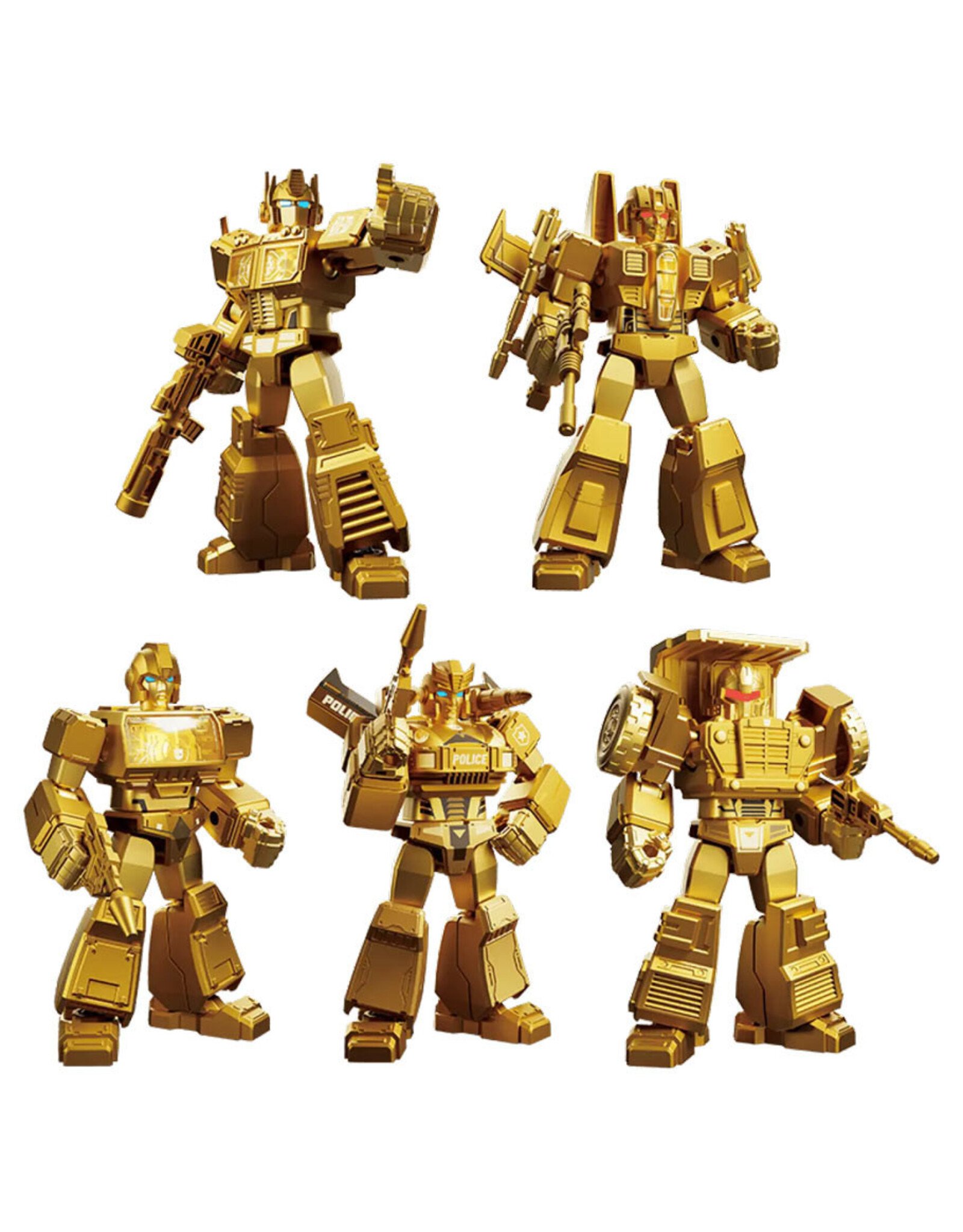 Blokees Blokees: Transformers: Limited Edition Gold: Series 1 The Golden Lagoon