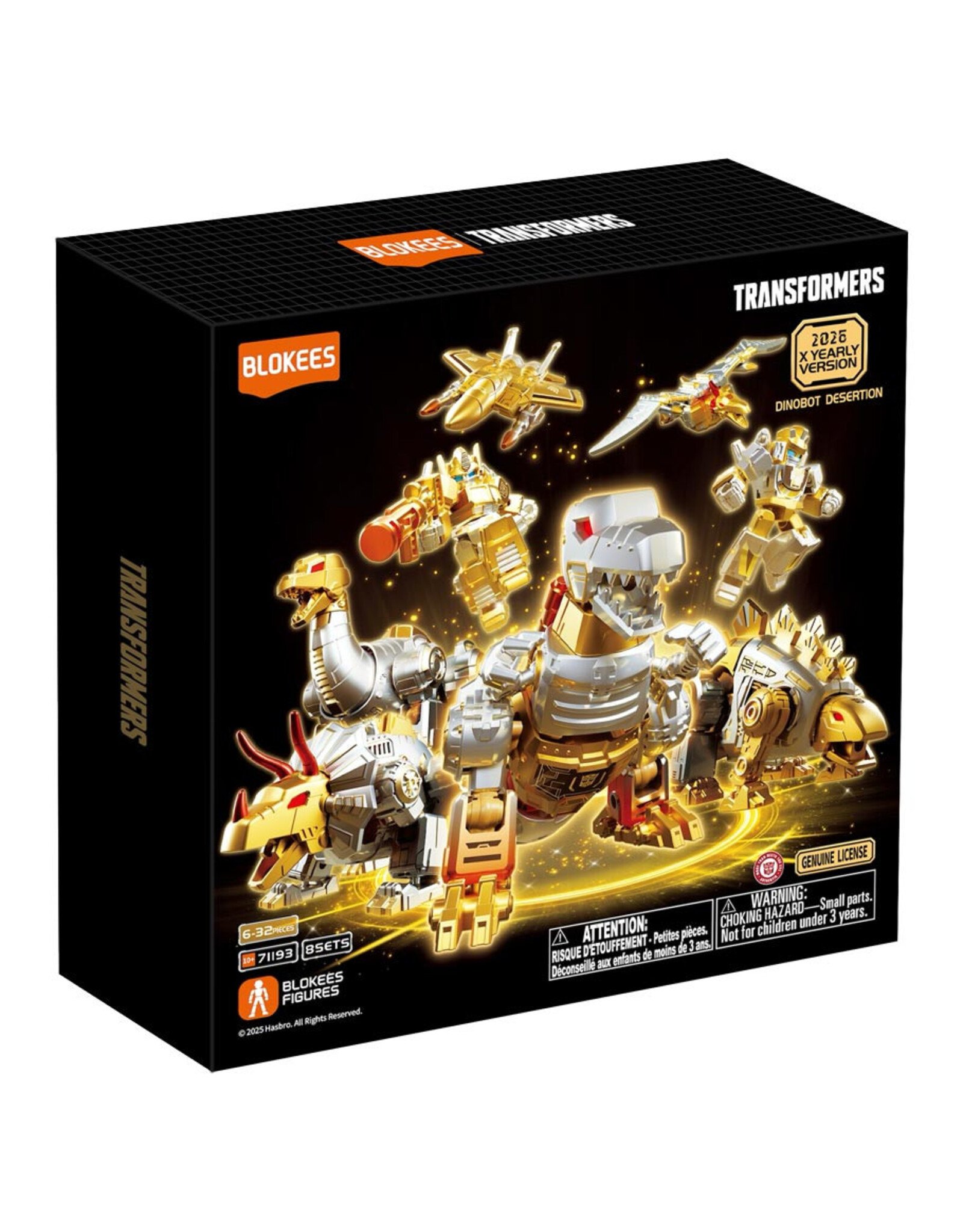 Blokees Blokees: Transformers: Exclusive Version: 03 Dinobot Desertion