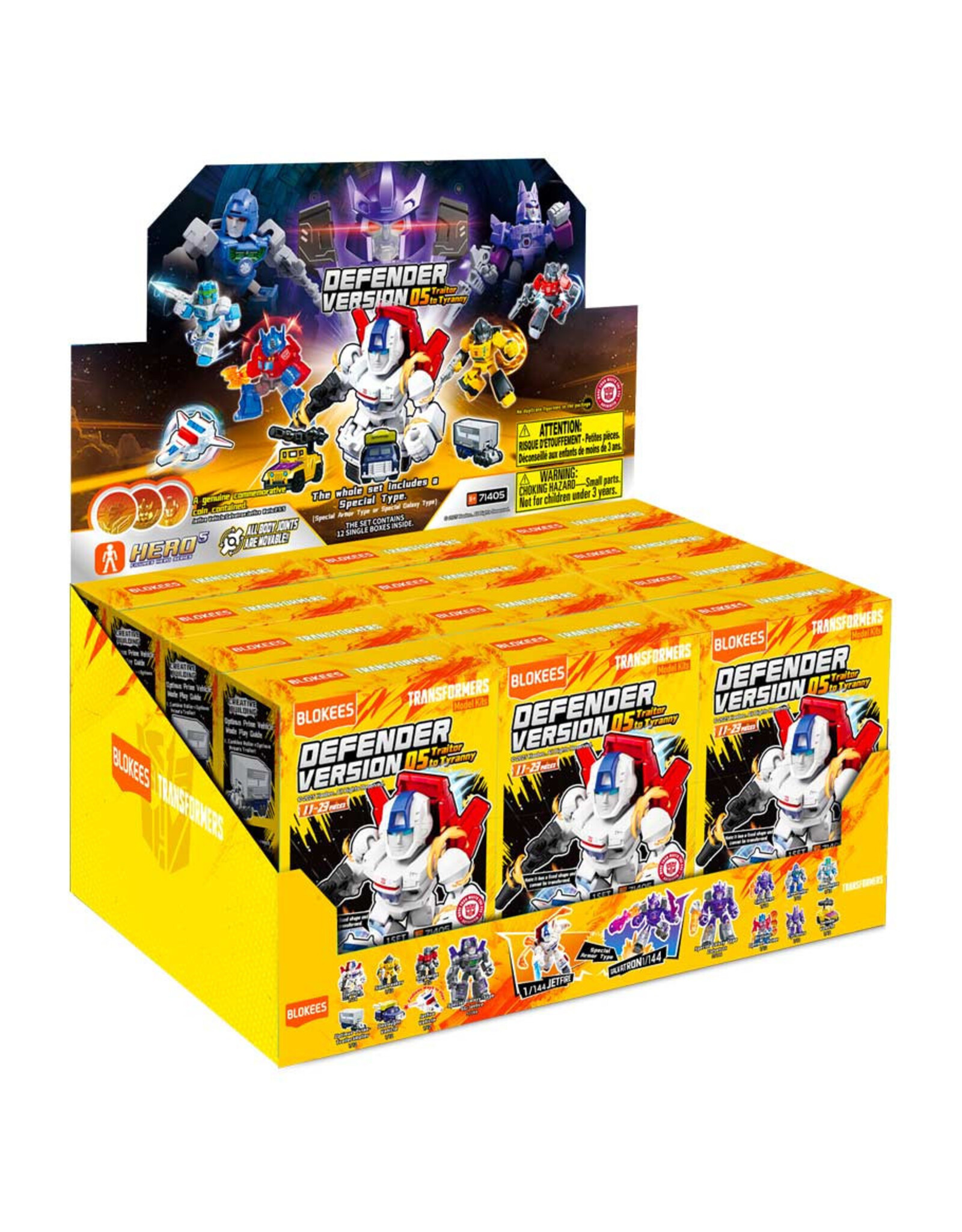 Blokees Blokees: Transformers:: Defender Version: Wave 5 Traitor to Tyranny