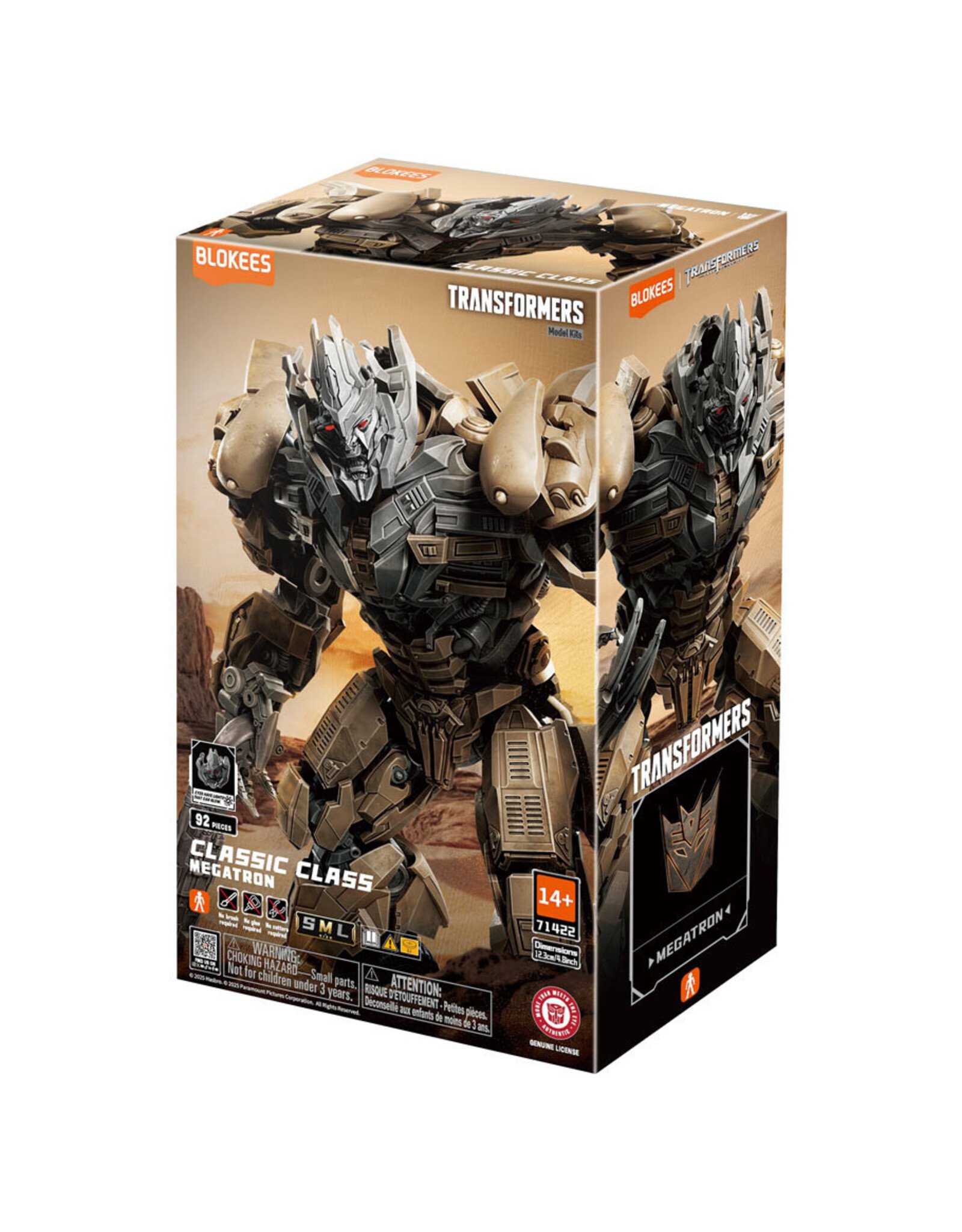 Blokees Blokees: Transformers: Classic Class: Megatron