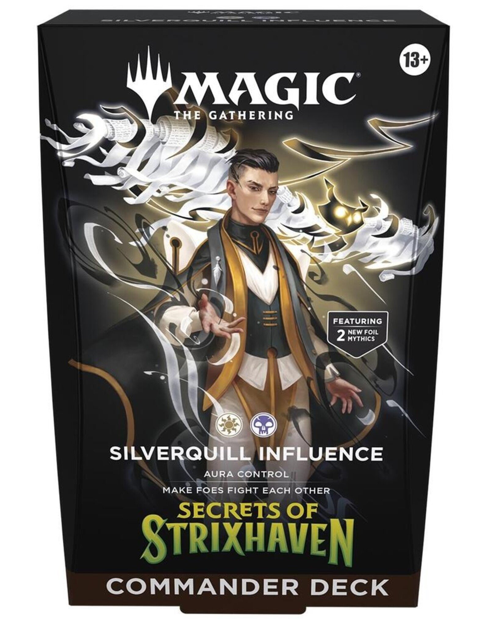 Magic Secrets of Strixhaven Commander Deck - Silverquill Influence
