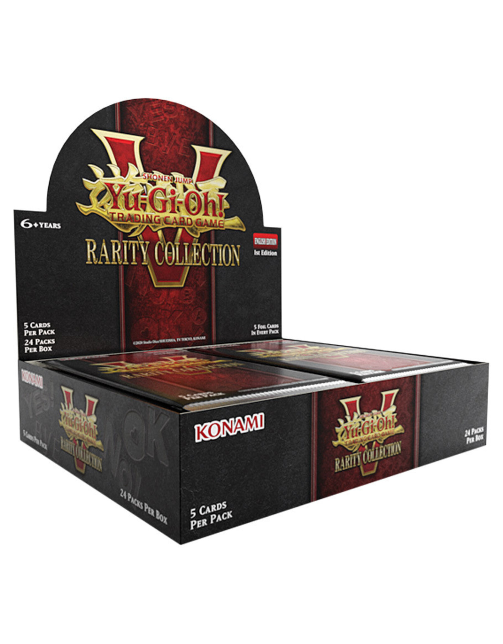 Konami Yu-Gi-Oh!: Rarity Collection 5 Booster Display