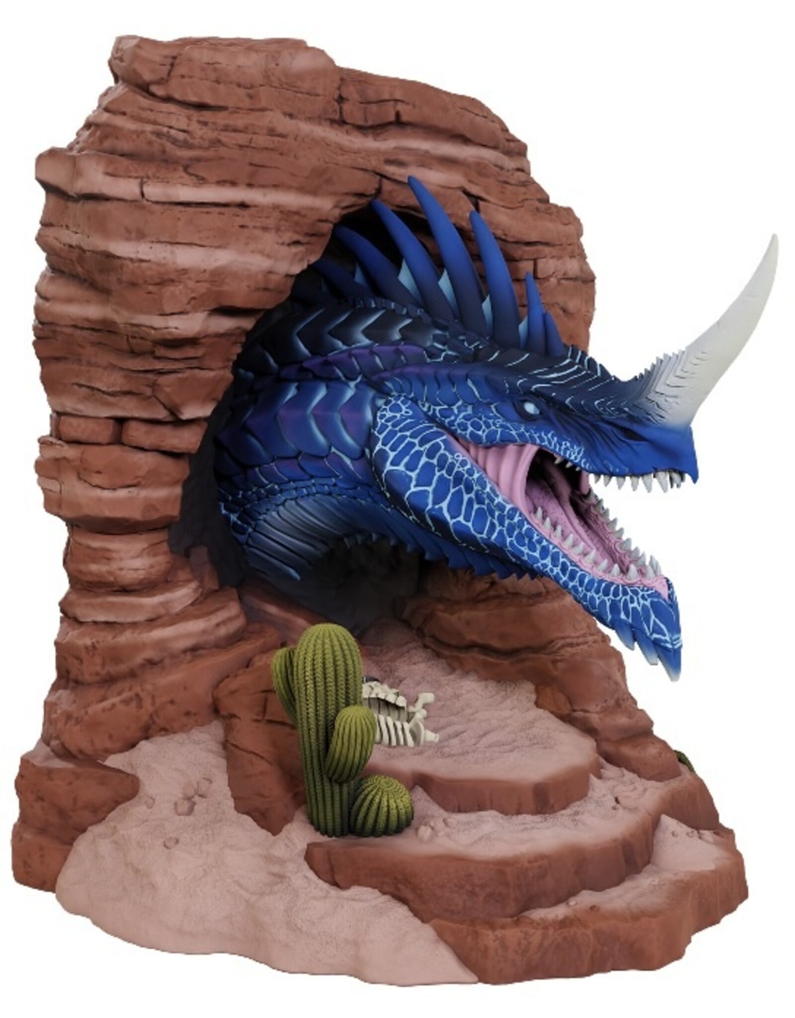 D&D Bookends: Blue Dragon