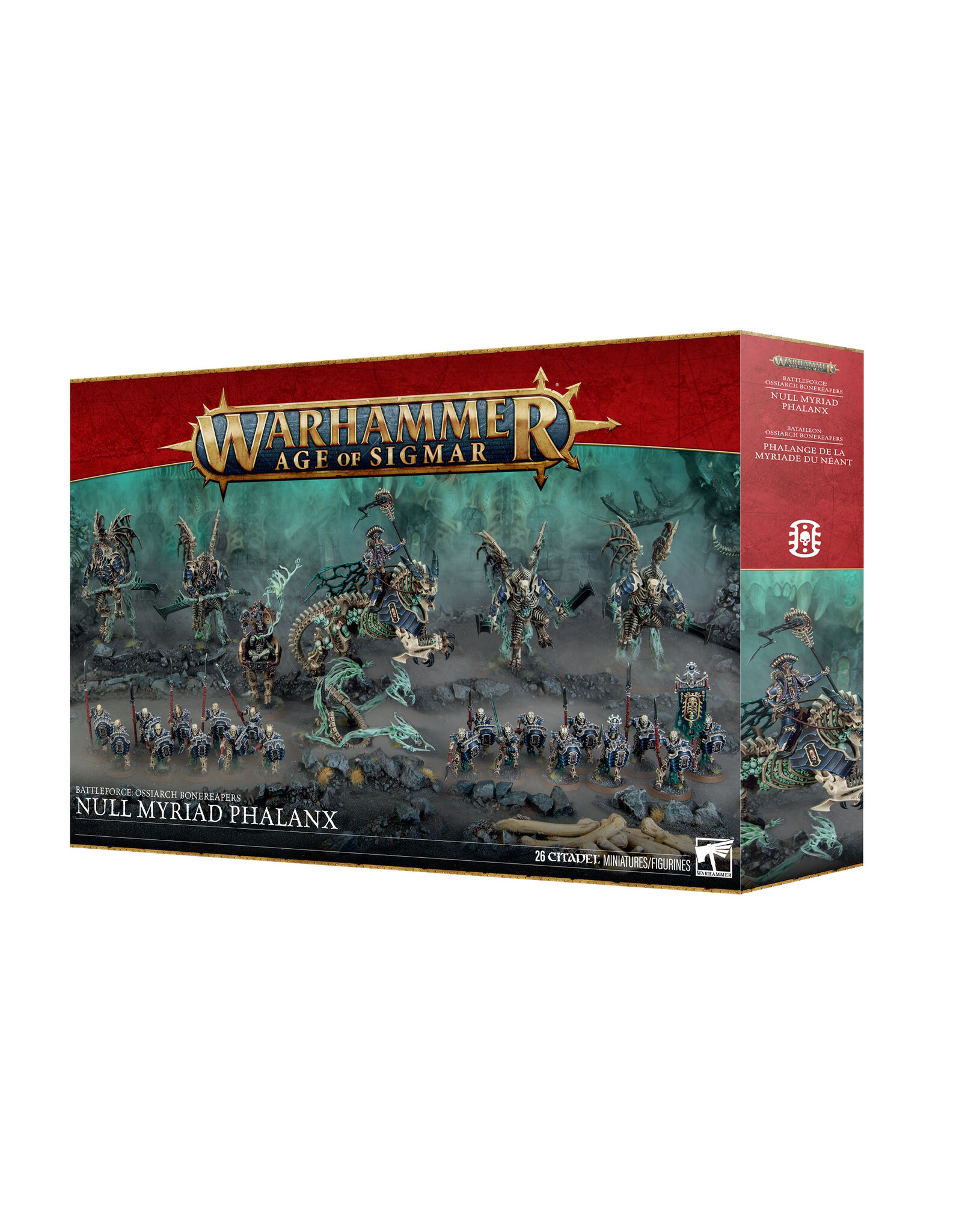 Age of Sigmar Ossiarch Bonereapers: Null Myriad Phalanx