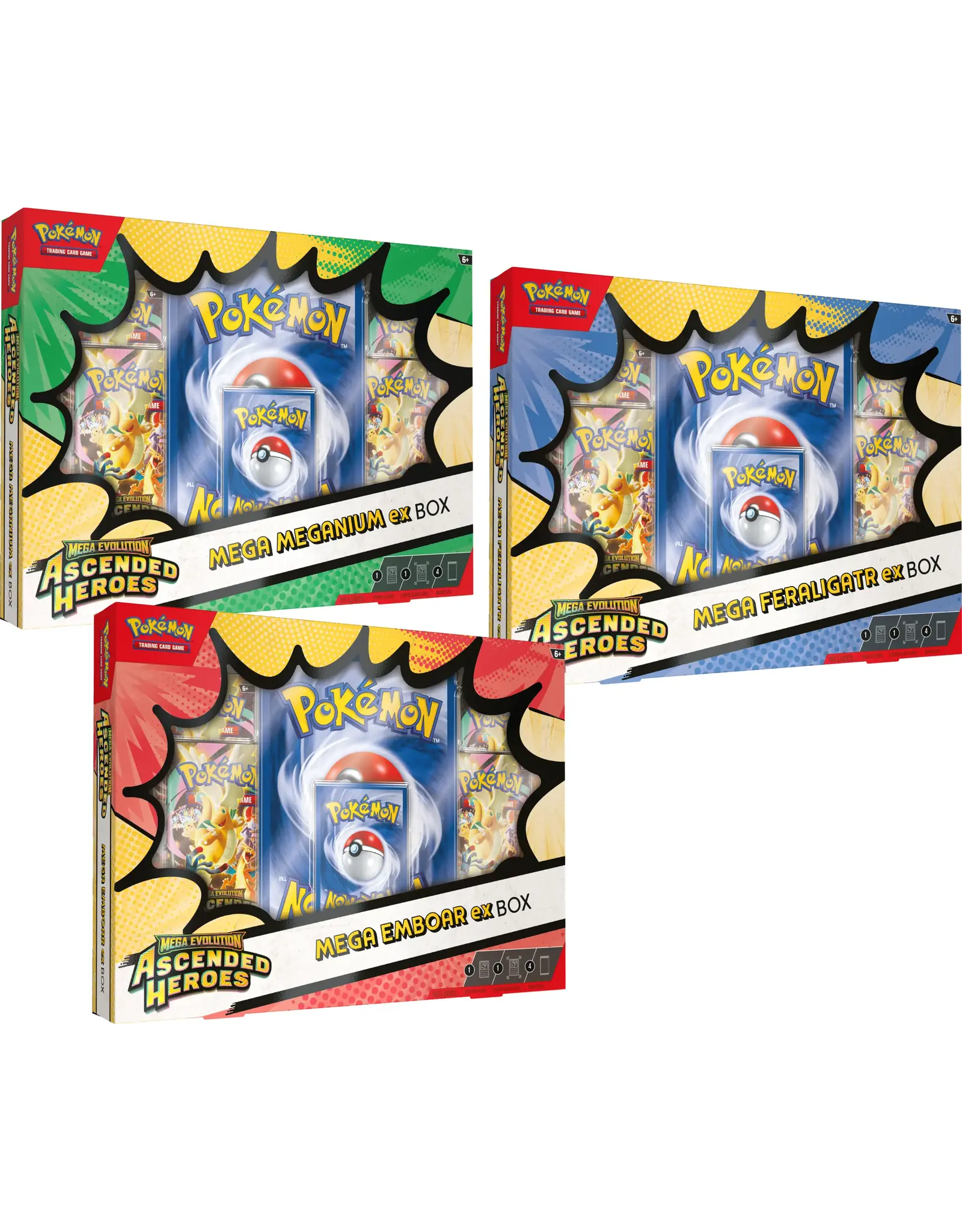 Pokemon Pokémon TCG: Ascended Heroes Mega ex Box