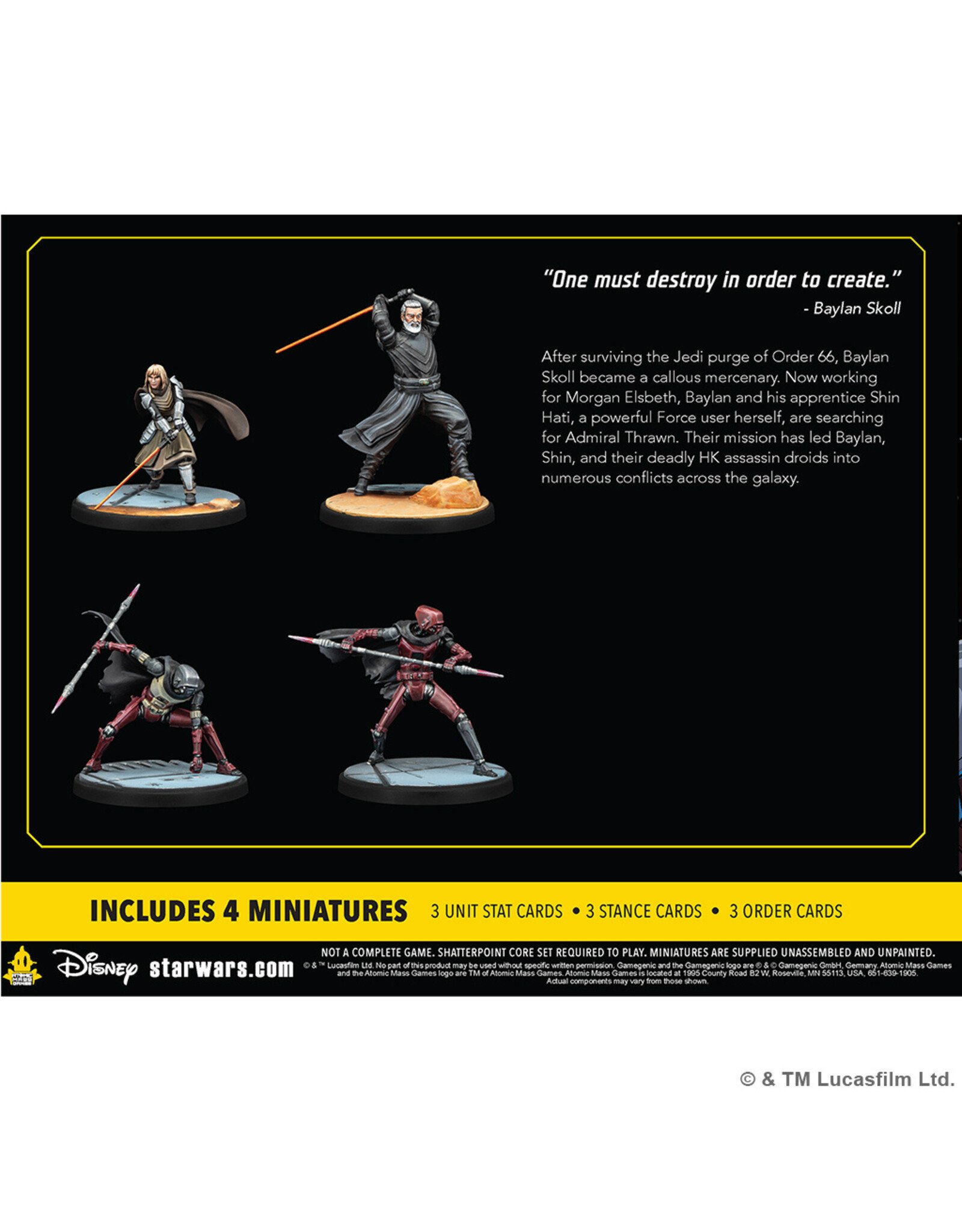 Atomic Mass Games Star Wars: Shatterpoint - Secure the Future Squad Pack