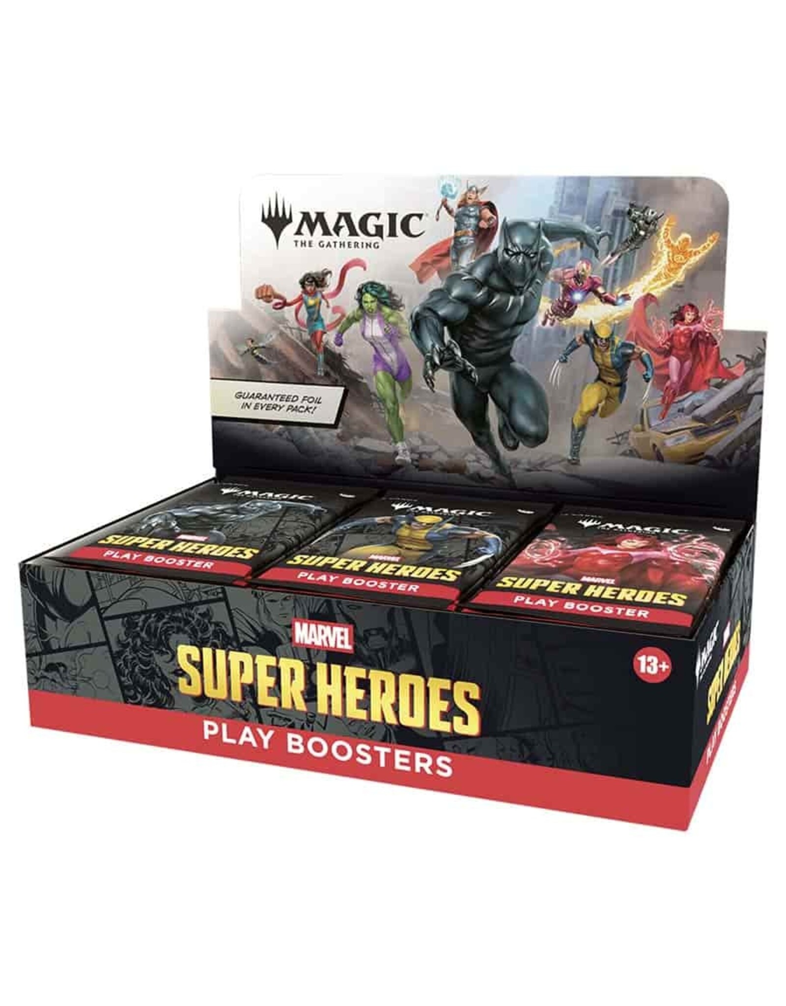 Magic MTG: MSH Marvel Super Heroes Play Booster (30ct)