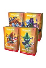 Magic MTG: MSH Marvel Super Heroes Commander Deck (4ct Case)