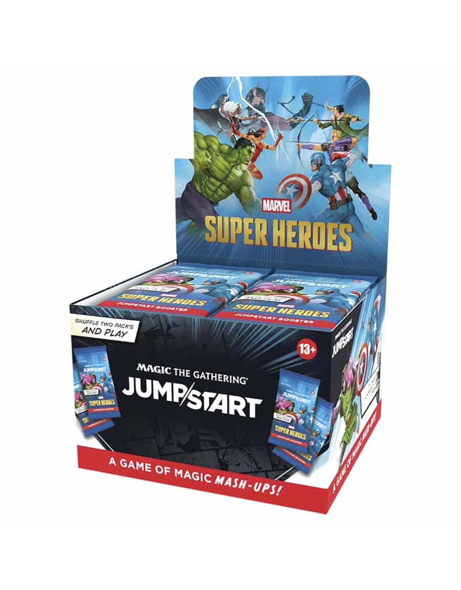 Magic MTG: MSH Marvel Super Heroes Jumpstart Booster (24ct)