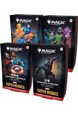 Magic MTG: MSH Marvel Super Heroes Commander Deck (4ct Case)