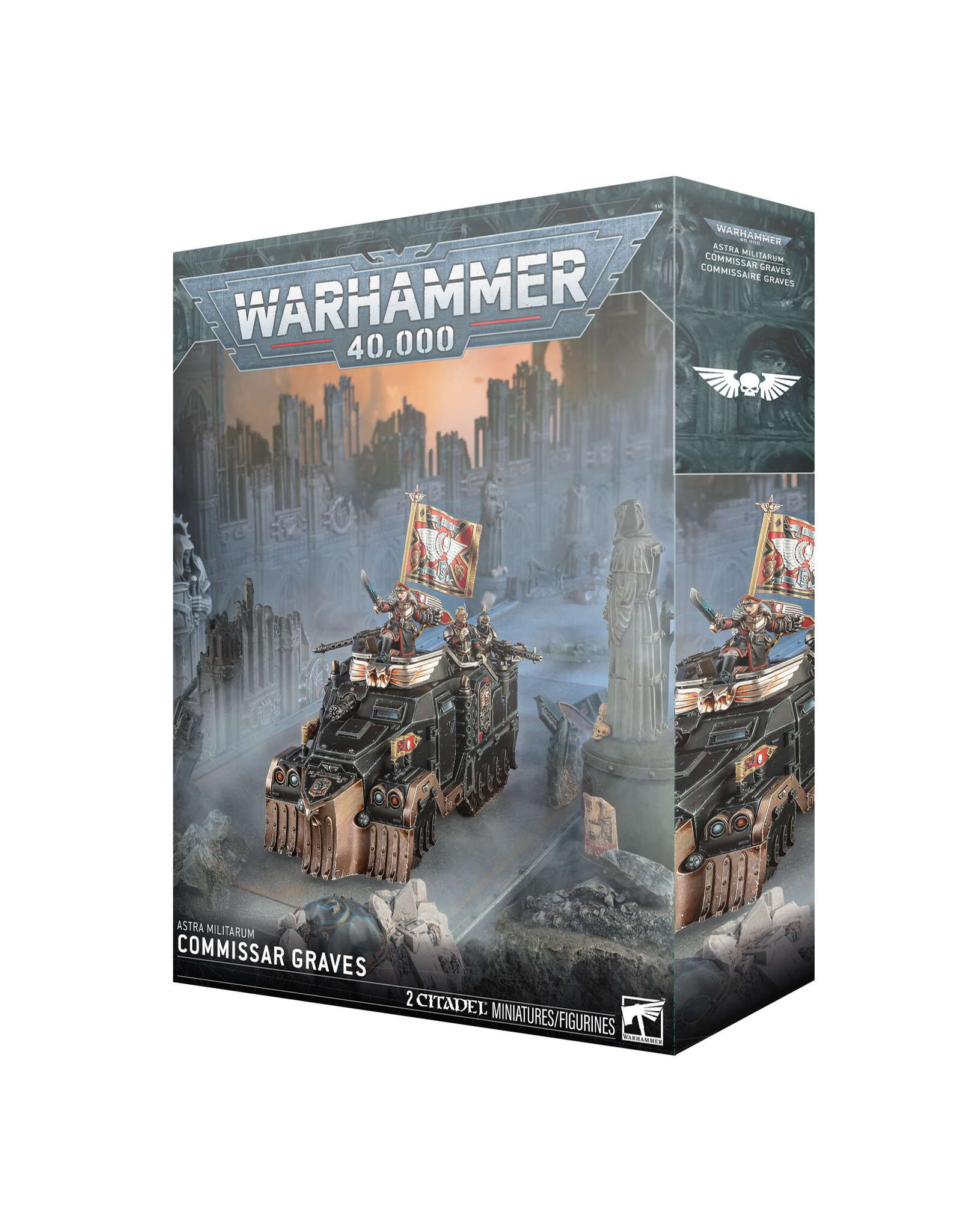 Warhammer 40K Astra Militarum: Commissar Graves