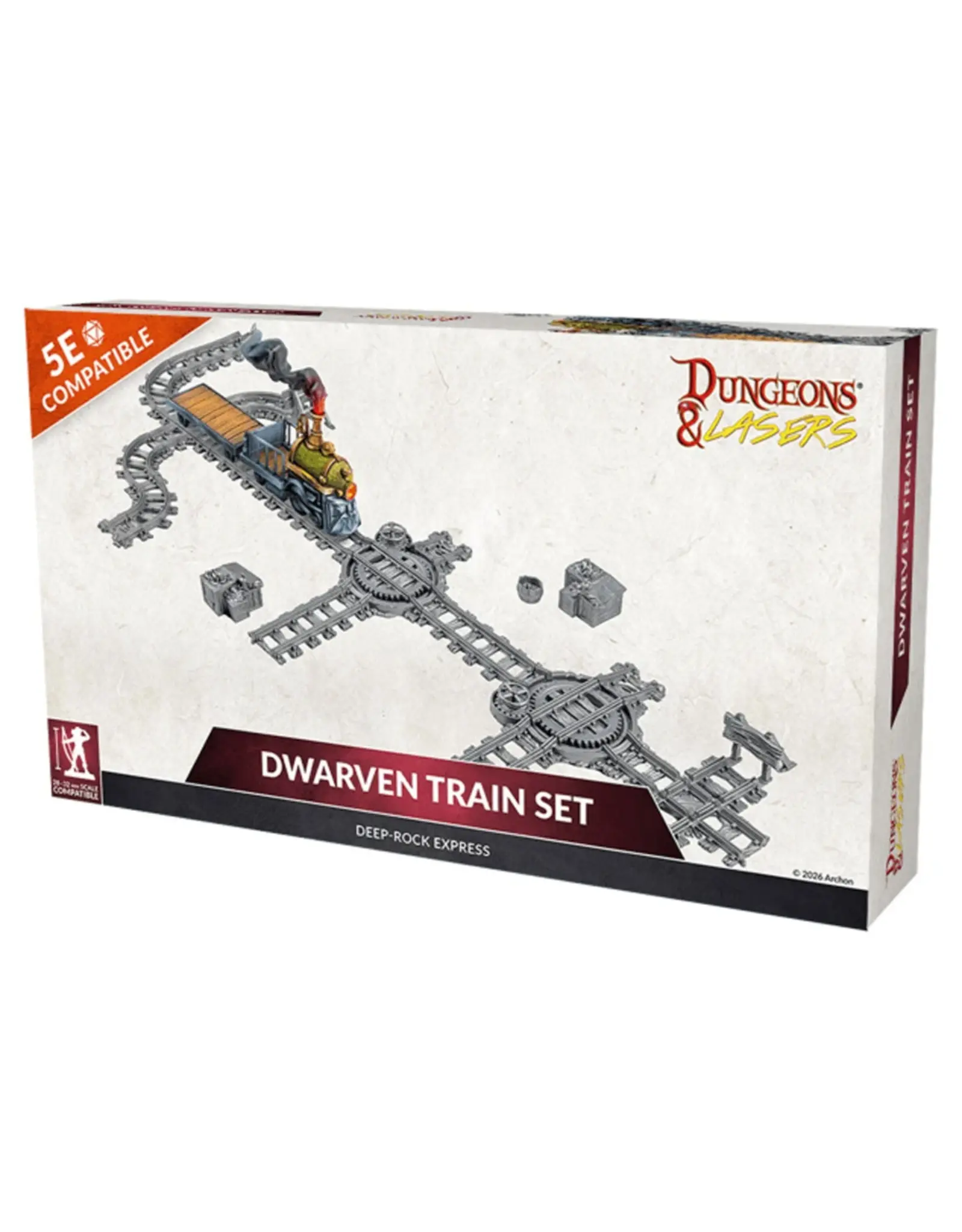 Archon Studios Dungeons & Lasers: Dwarven Train Set