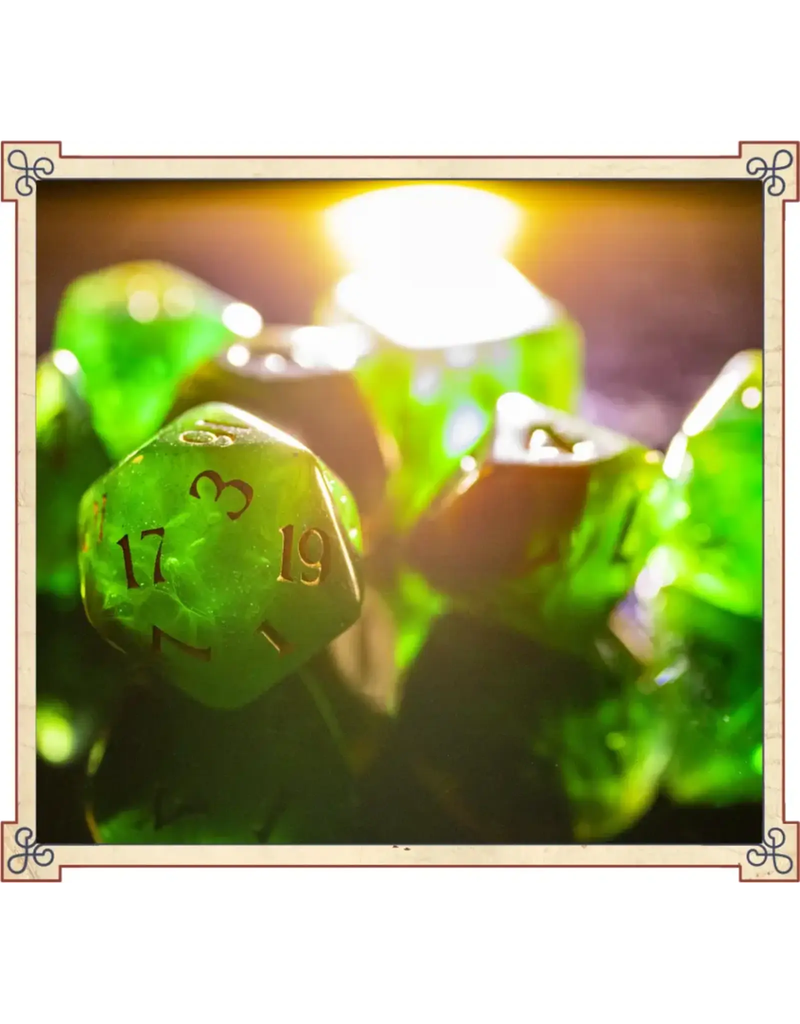 Scented Dice 7 Die Set Nature's Embrace