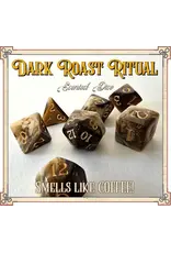 Scented Dice 7 Die Set Arcane Dark Roast Ritual