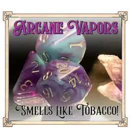 Scented Dice 7 Die Set Arcane Vapors