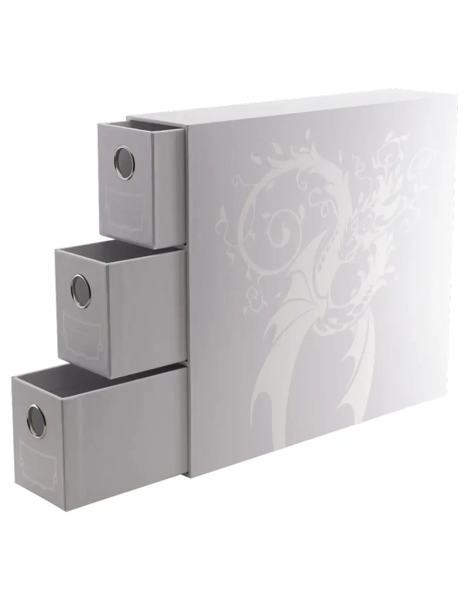 Fortress Card Drawers: Vertical 3: White