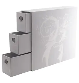 Fortress Card Drawers: Vertical 3: White