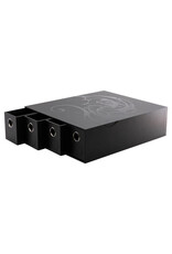 Fortress Card Drawers: Horizontal 4: Black