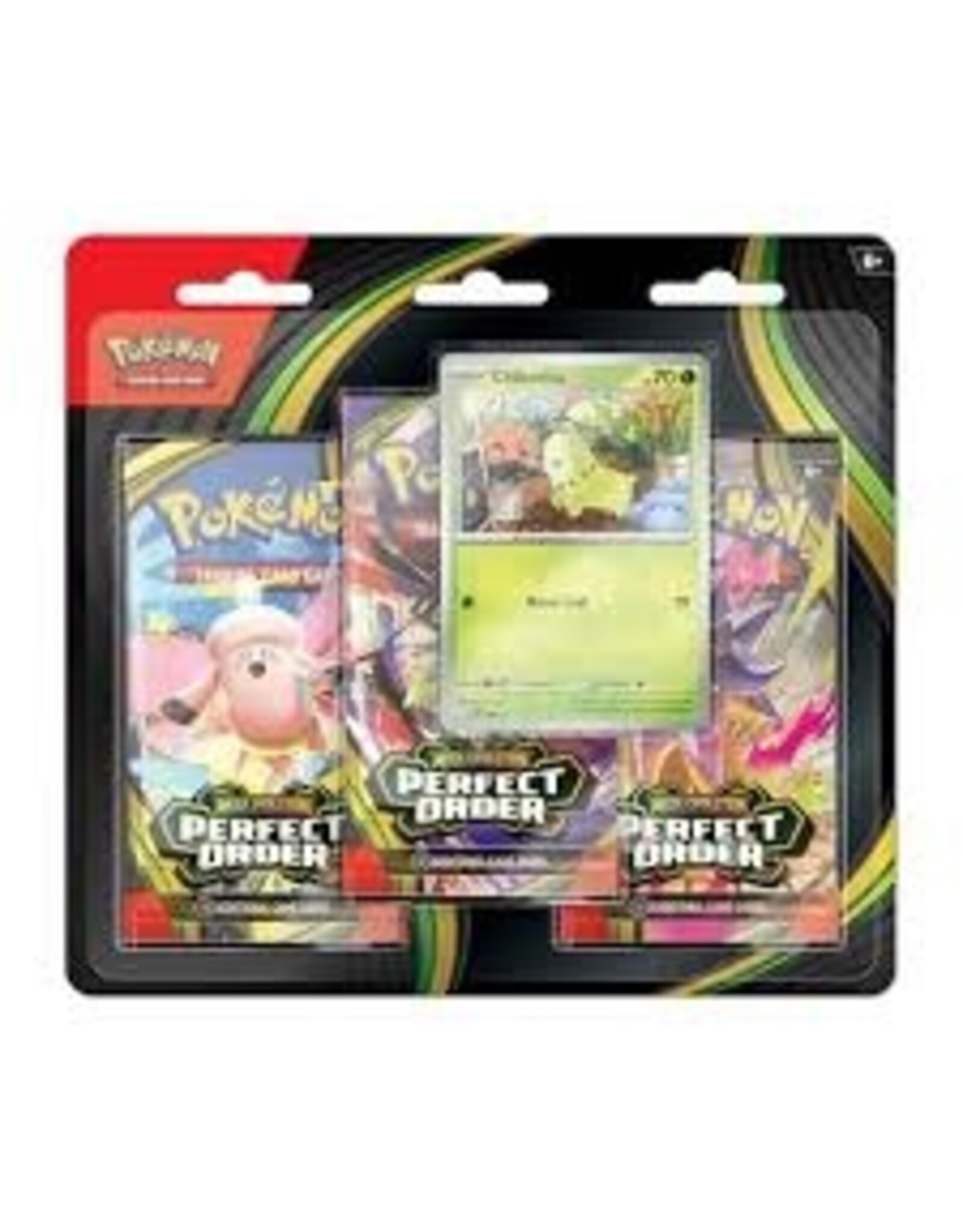 Pokemon Pokémon TCG: Mega Evolution 3: Perfect Order: 3-Booster Blister