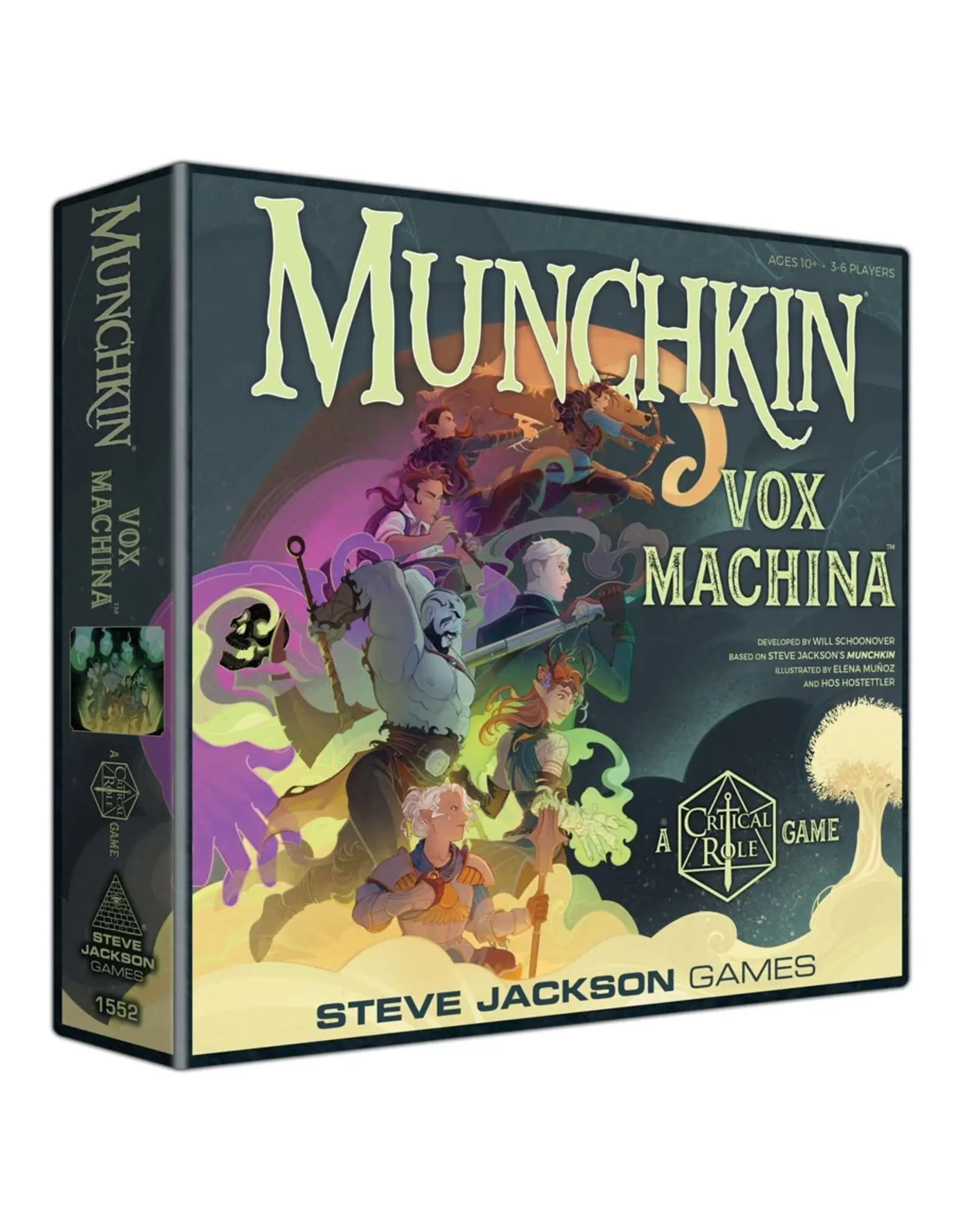 Steve Jackson Games Munchkin Vox Machina: A Critical Role Game