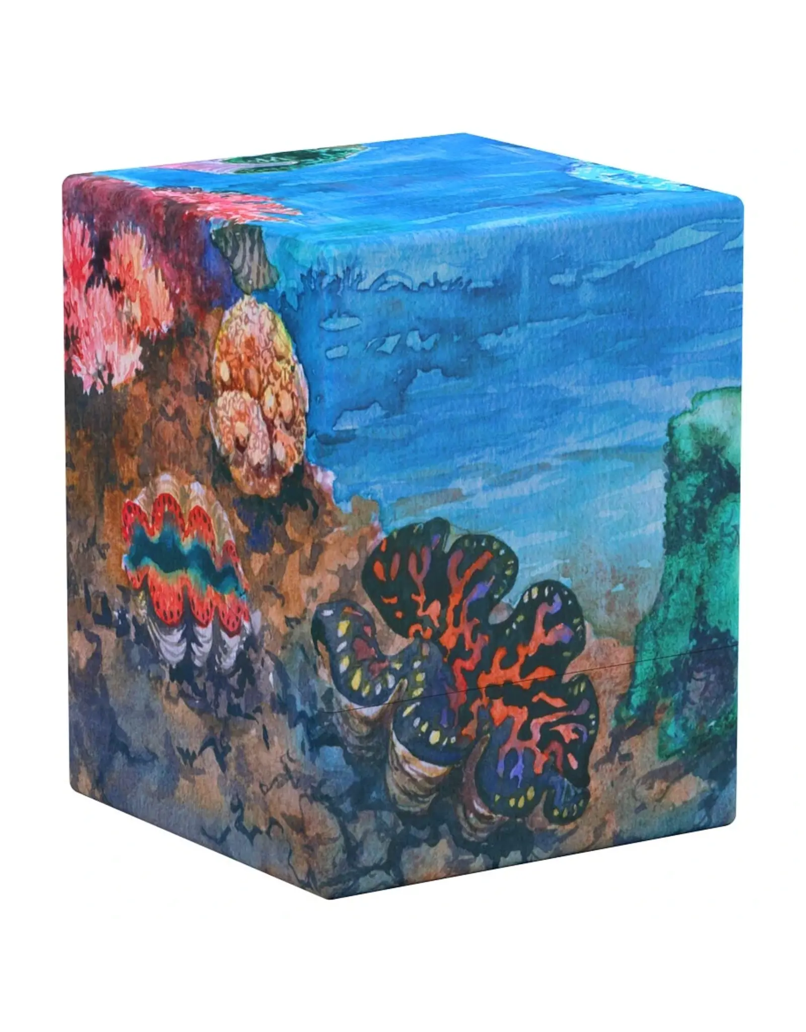 Ultimate Guard Deck Box: Boulder: 100+: Coral Places: Seablue Hush