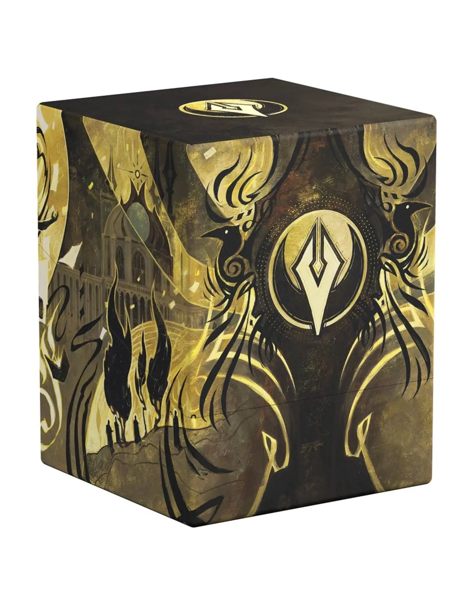Ultimate Guard Deck Box: Boulder: 100+: Magic the Gathering: Secrets of Strixhaven: Silverquill