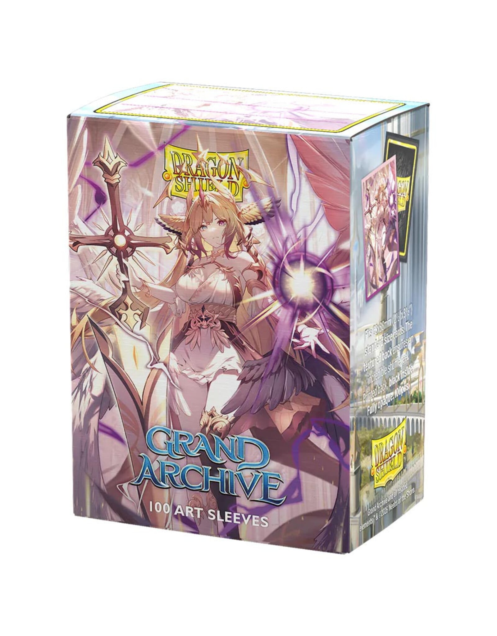 Deck Protector: Art: Dual Matte: Grand Archive: Haniel, Archangel of Spectra (100)
