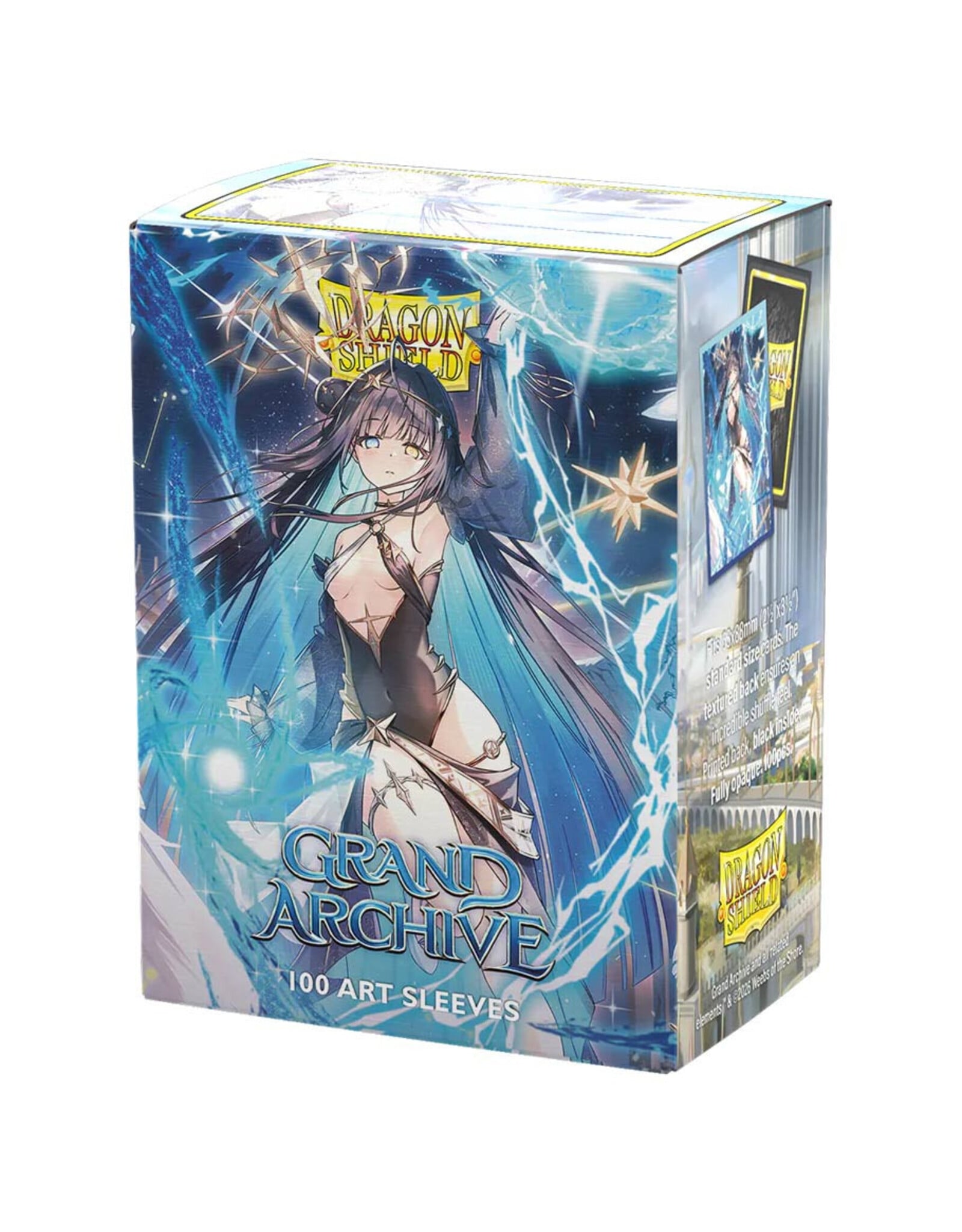 Deck Protector: Art: Dual Matte: Grand Archive: Raziel, Archangel of Libra (100)
