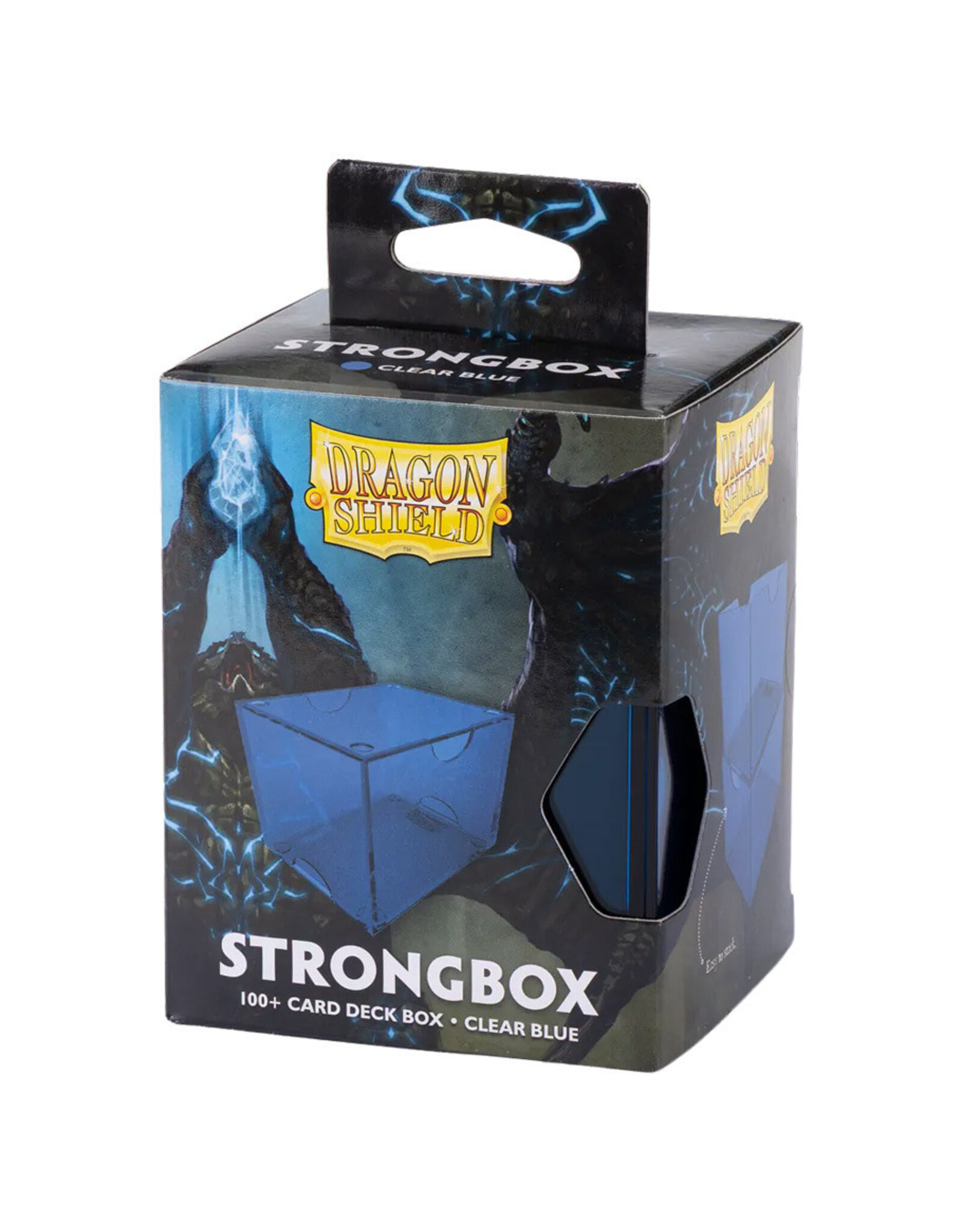 Deck Box: Strongbox: 100+: Clear Blue