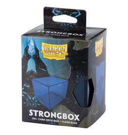 Deck Box: Strongbox: 100+: Clear Blue