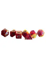 Scented Dice 7 Die Set Arcane Fireball Char