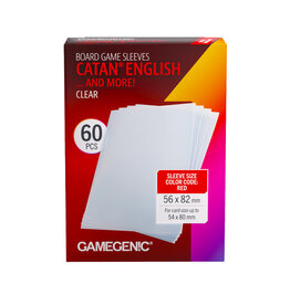 GameGenic Board Game Sleeves CATAN English Clear