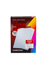 GameGenic Board Game Sleeves Mini European Clear
