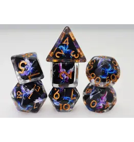 Foam Brain Dark Pegasus RPG Dice Set