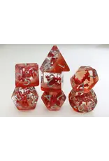 Foam Brain Young Red Dragon RPG Dice Set