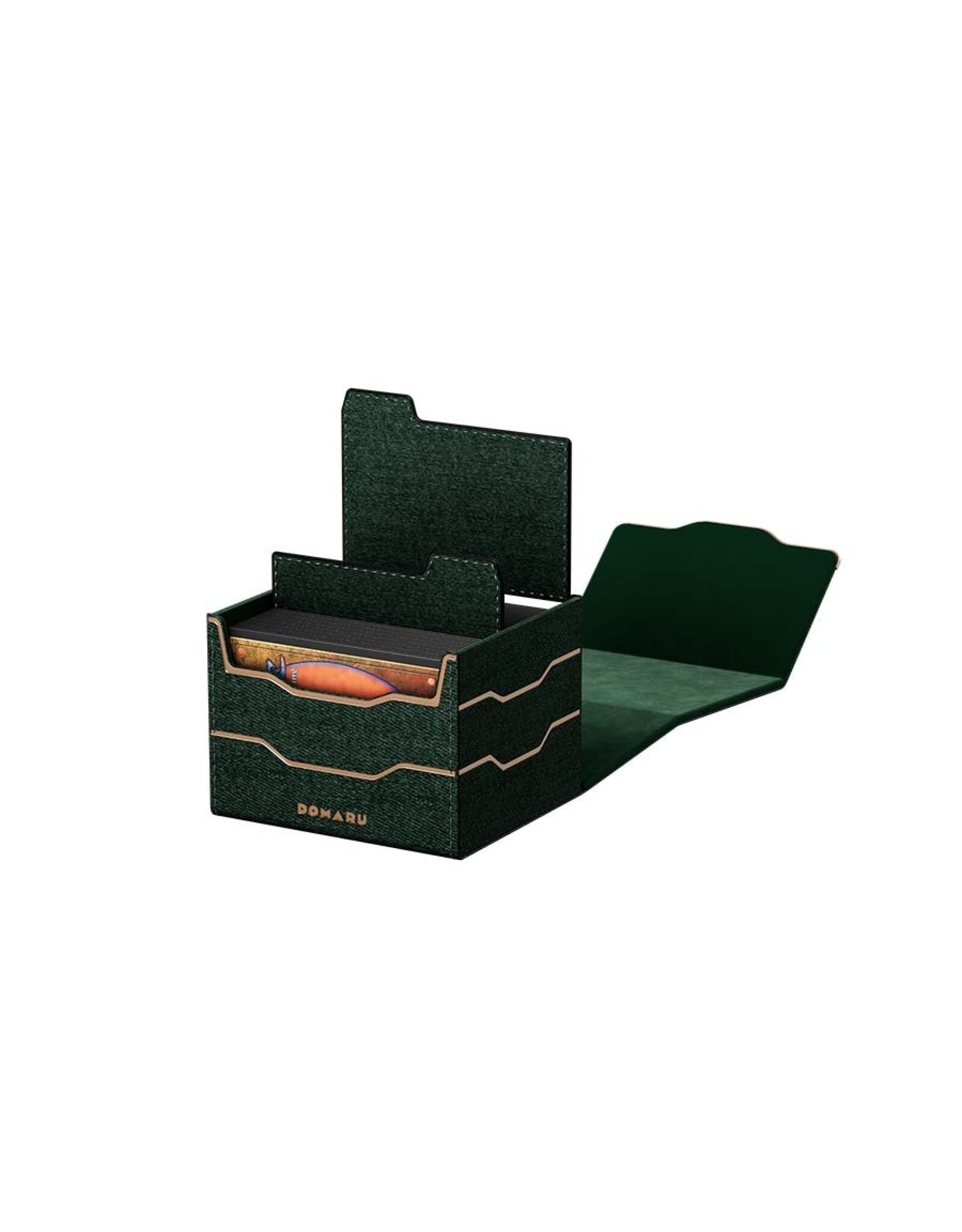 Gatherers Tavern Gatherers' Tavern: Domaru Armory: Horizon 100-Plus Deck Box: Malachite