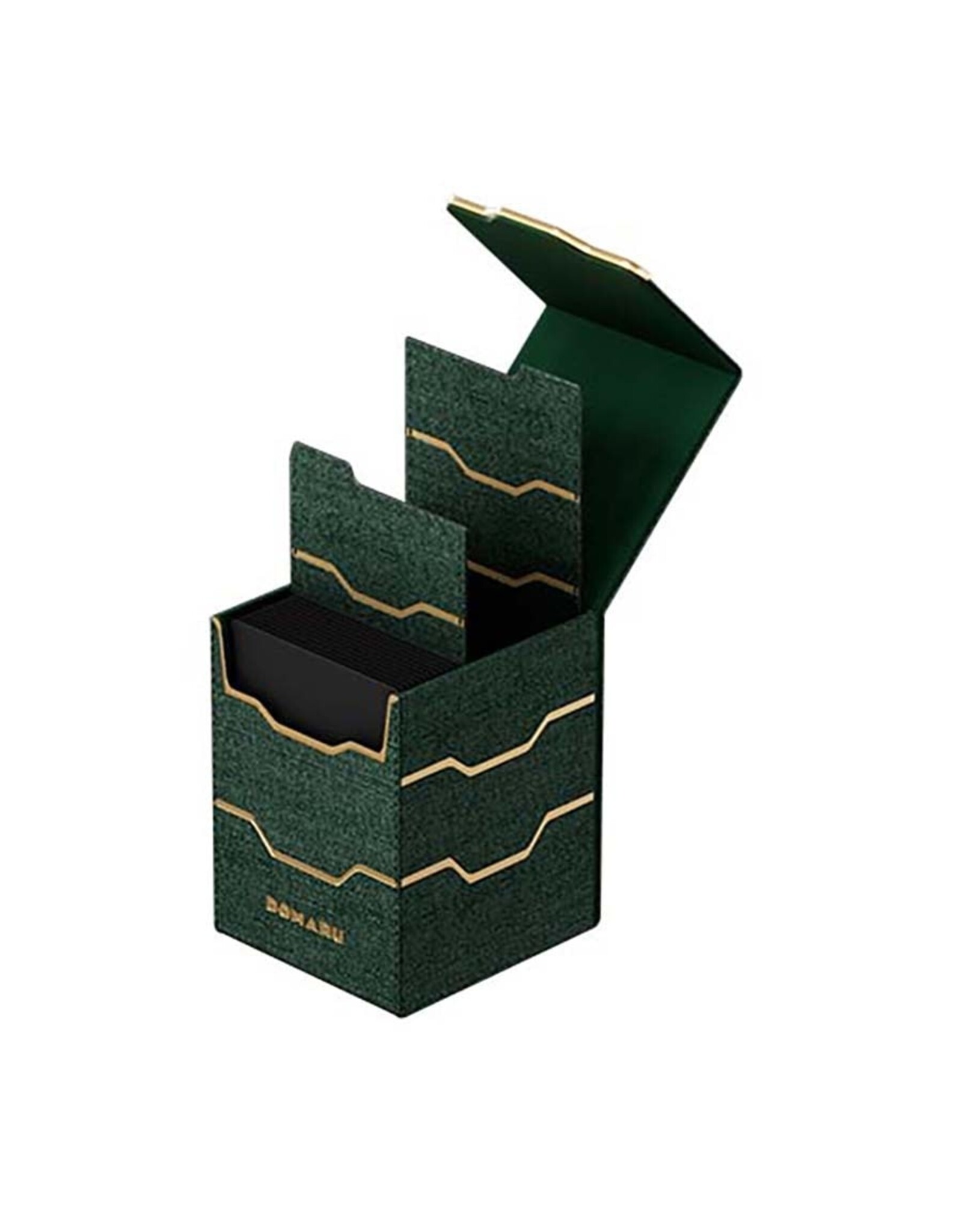 Gatherers Tavern Gatherers' Tavern: Domaru Armory: Vertex 100-Plus Deck Box: Malachite