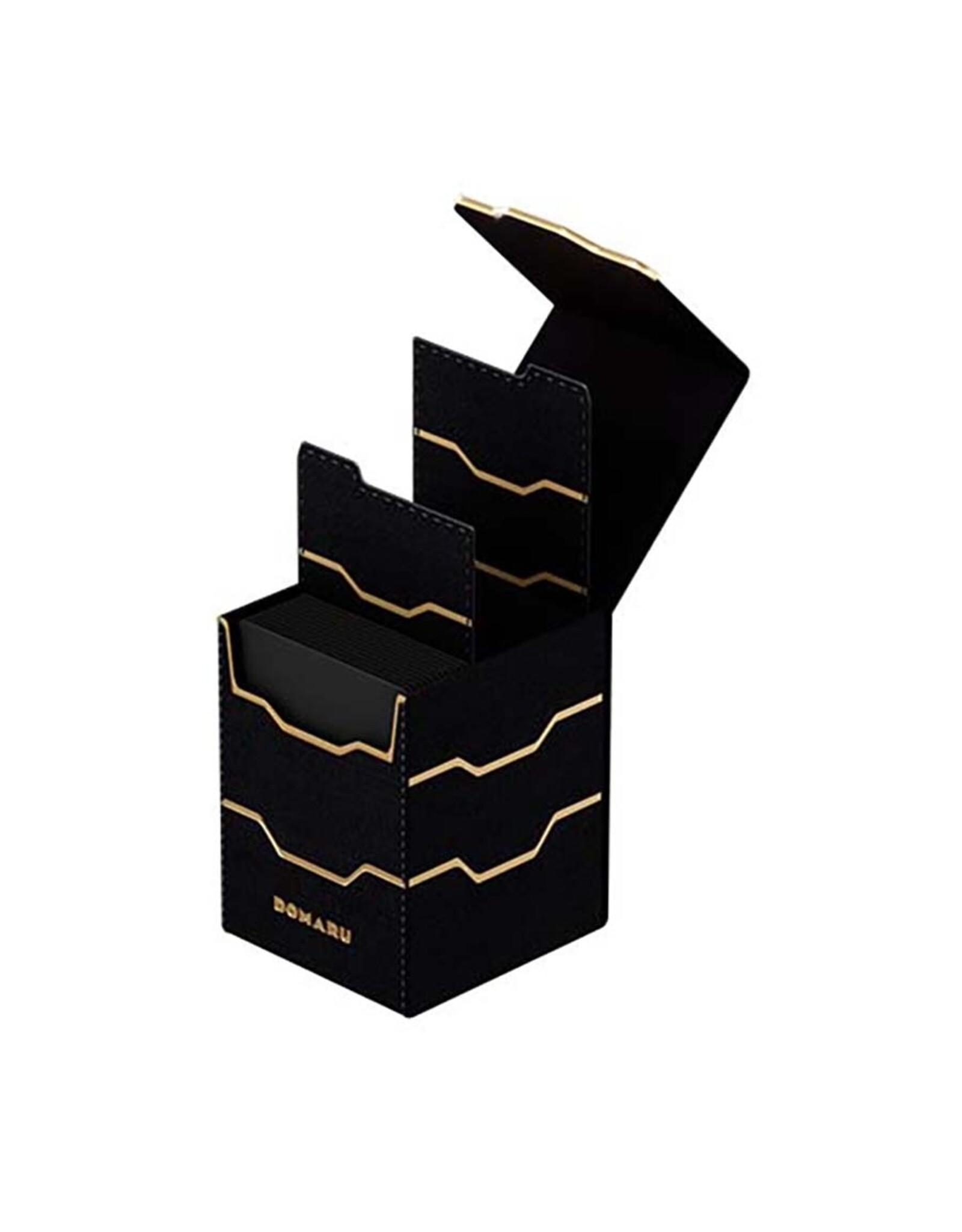 Gatherers Tavern Gatherers' Tavern: Domaru Armory: Vertex 100-Plus Deck Box: Obsidian